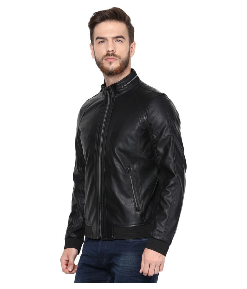 Celio Black Casual Jacket - Buy Celio Black Casual Jacket Online at ...