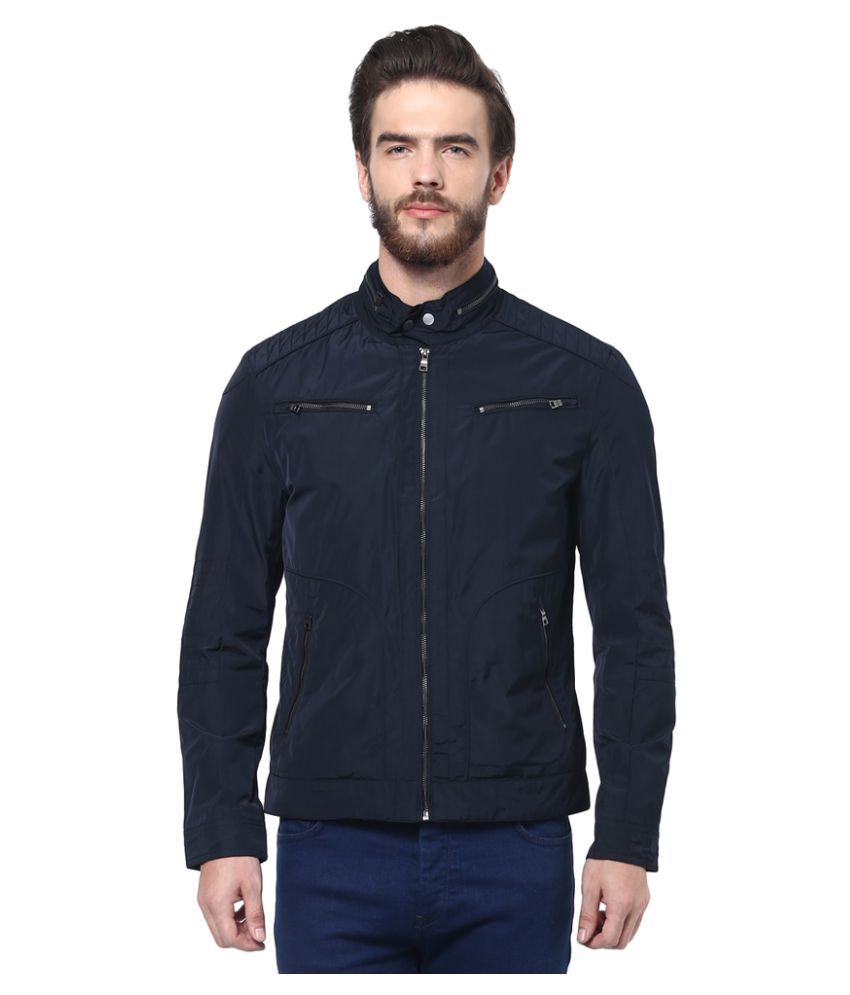 Celio Navy Casual Jacket - Buy Celio Navy Casual Jacket Online at Best ...