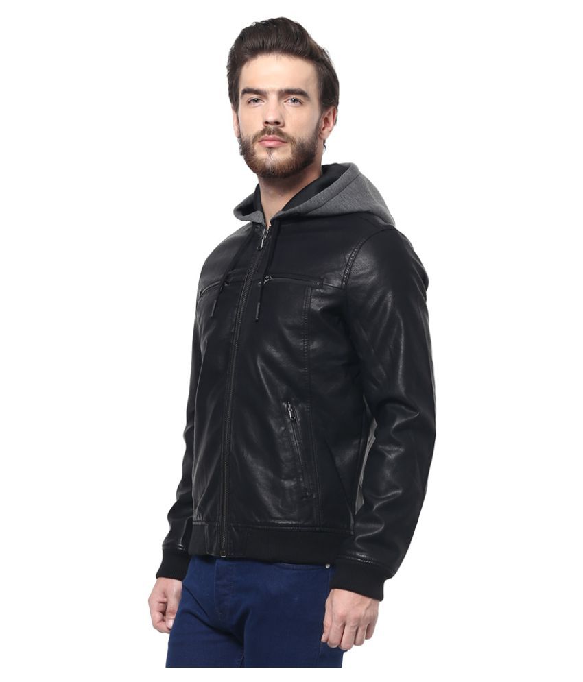 Celio Black Casual Jacket - Buy Celio Black Casual Jacket Online at ...