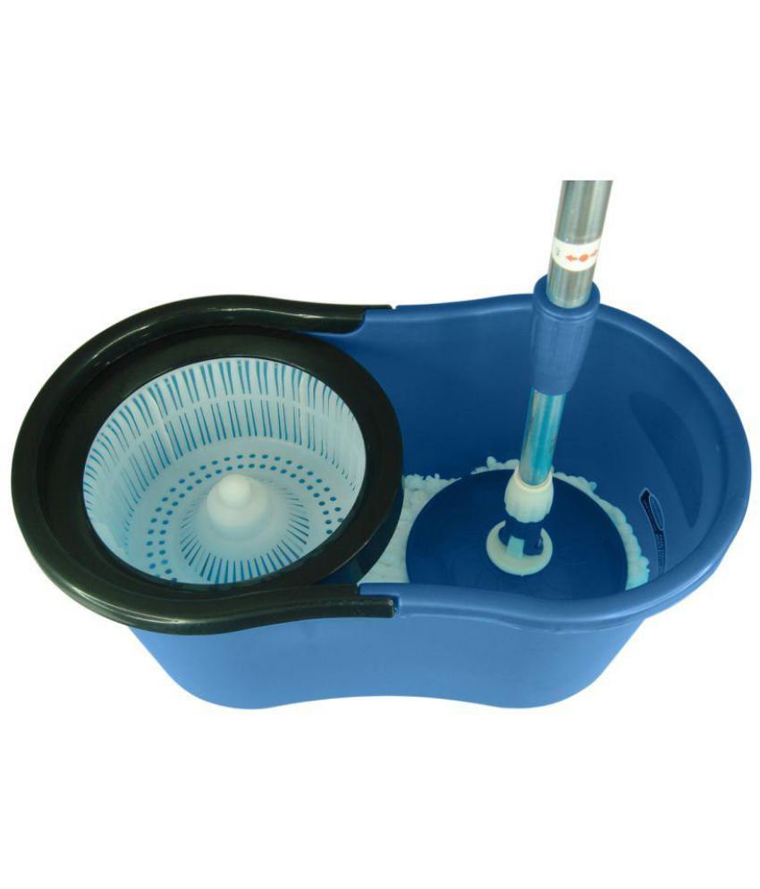 Primeway Eco 5.5 Ltr Single Bucket Mop Super Water Absorption, 360