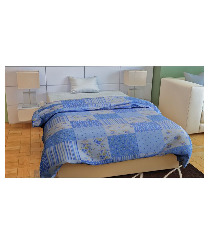 HnD Single Poly Cotton Multi Printed Comforter Buy HnD Single Poly