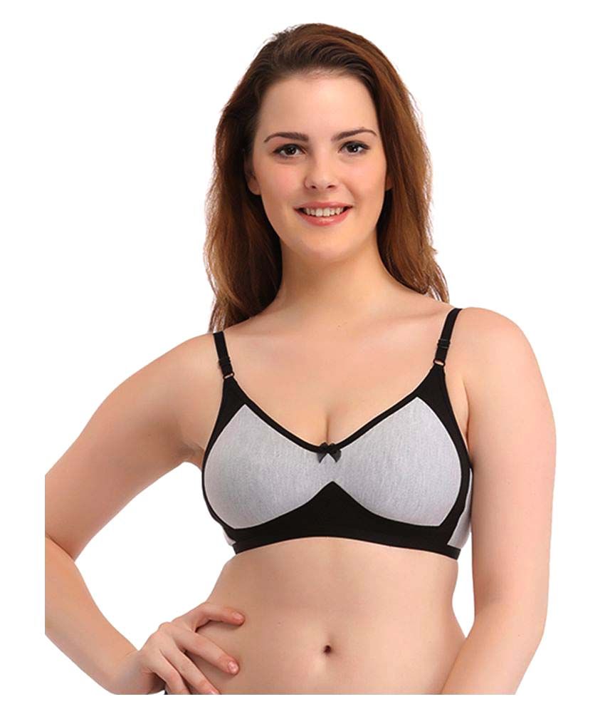     			Clovia Cotton T-Shirt/ Seamless Bra