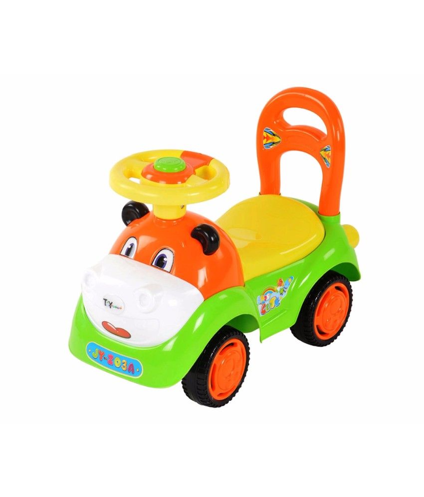 Toyhouse Hippo Ride-On Push Car - Green - Buy Toyhouse Hippo Ride-On ...