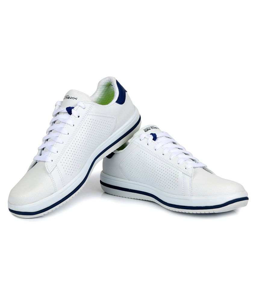 Skechers White Running Shoes - Buy Skechers White Running Shoes Online ...