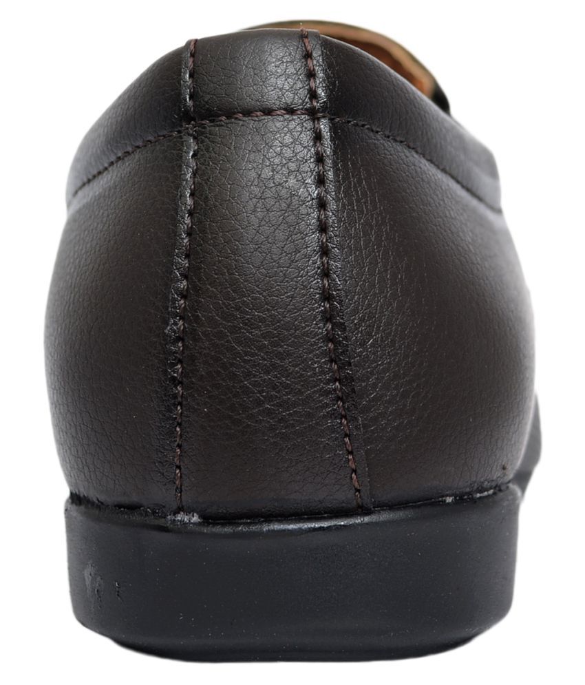 Desi Juta Black Slip On Non-Leather Formal Shoes Price in India- Buy ...