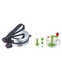 Lisa LRMCOMBO01 1000 Watts Roti Maker