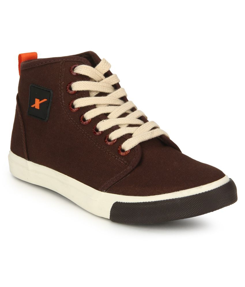 Sparx Sneakers Brown Casual Shoes - Buy Sparx Sneakers Brown Casual ...