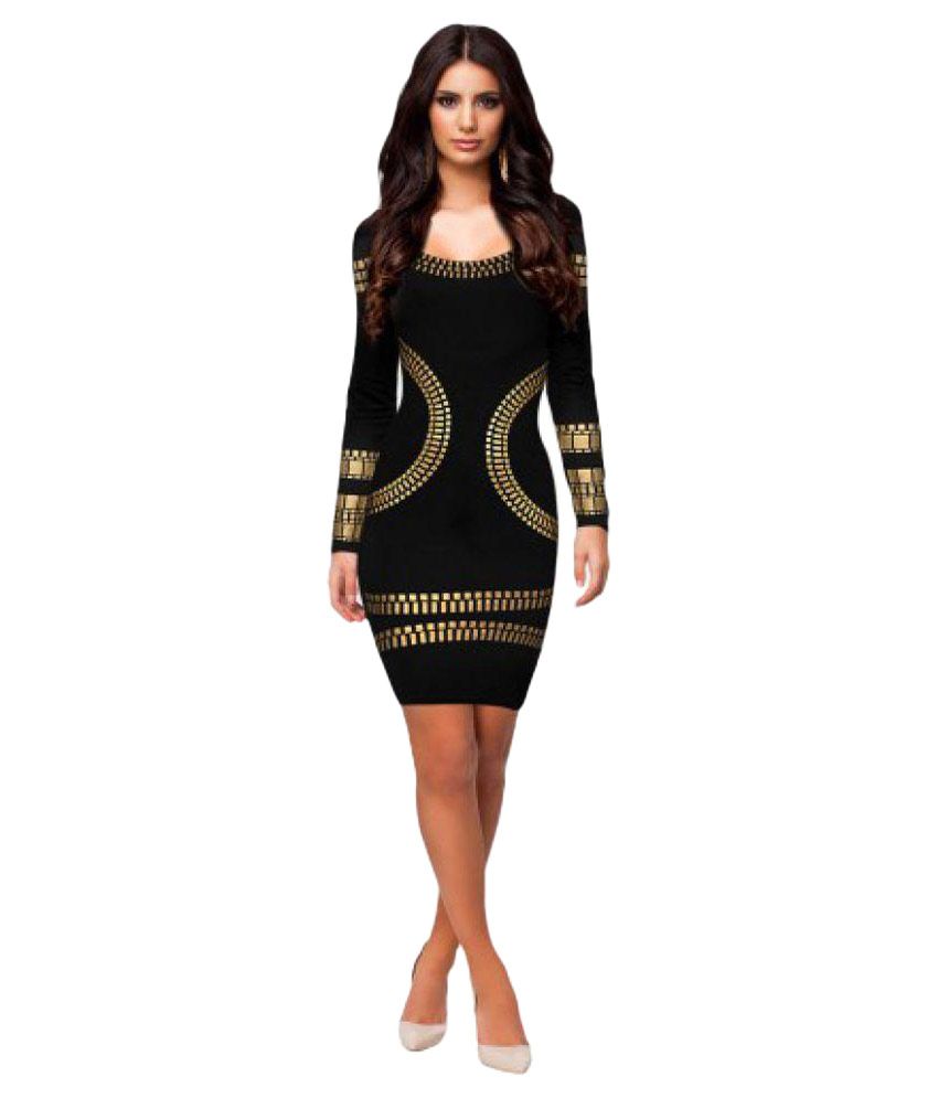 Prom Gal Cotton Lycra Bodycon - Buy Prom Gal Cotton Lycra Bodycon ...