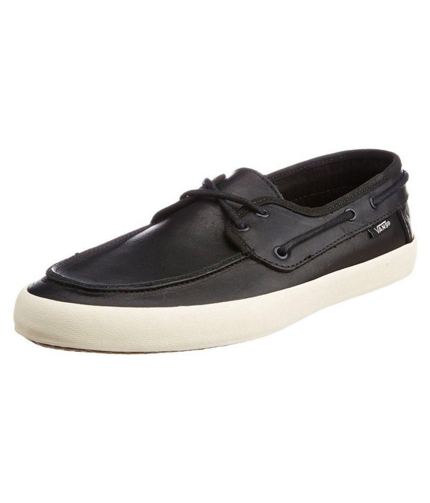 Vans Boat Black Casual Shoes - Buy Vans Boat Black Casual Shoes Online ...