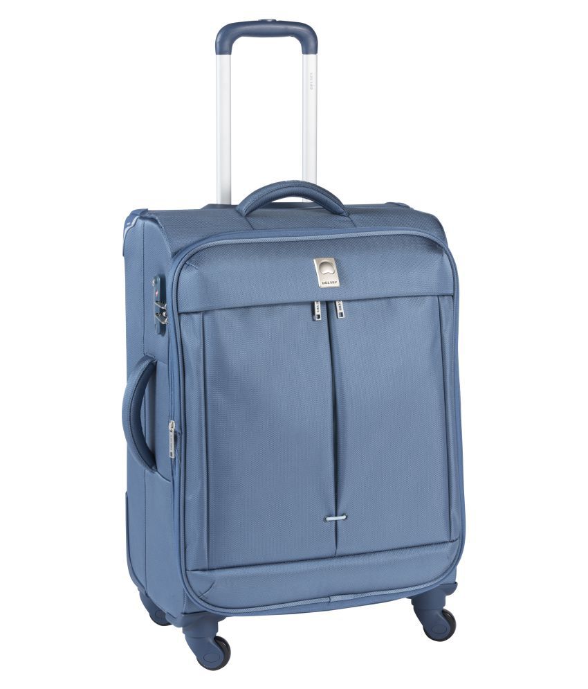 Delsey Grey M( Between 61cm-69cm) Check-in Soft Flight Luggage - Buy ...