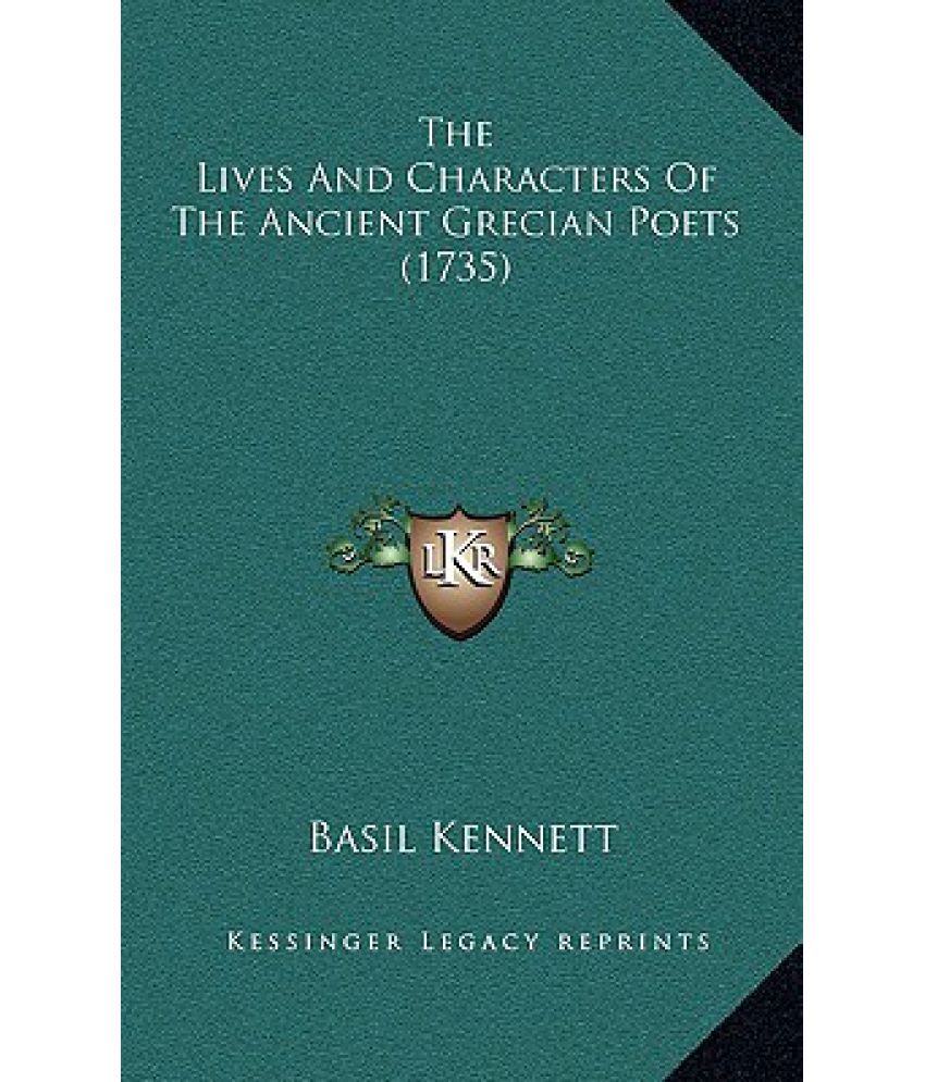 The Lives and Characters of the Ancient Grecian Poets (1735): Buy The ...