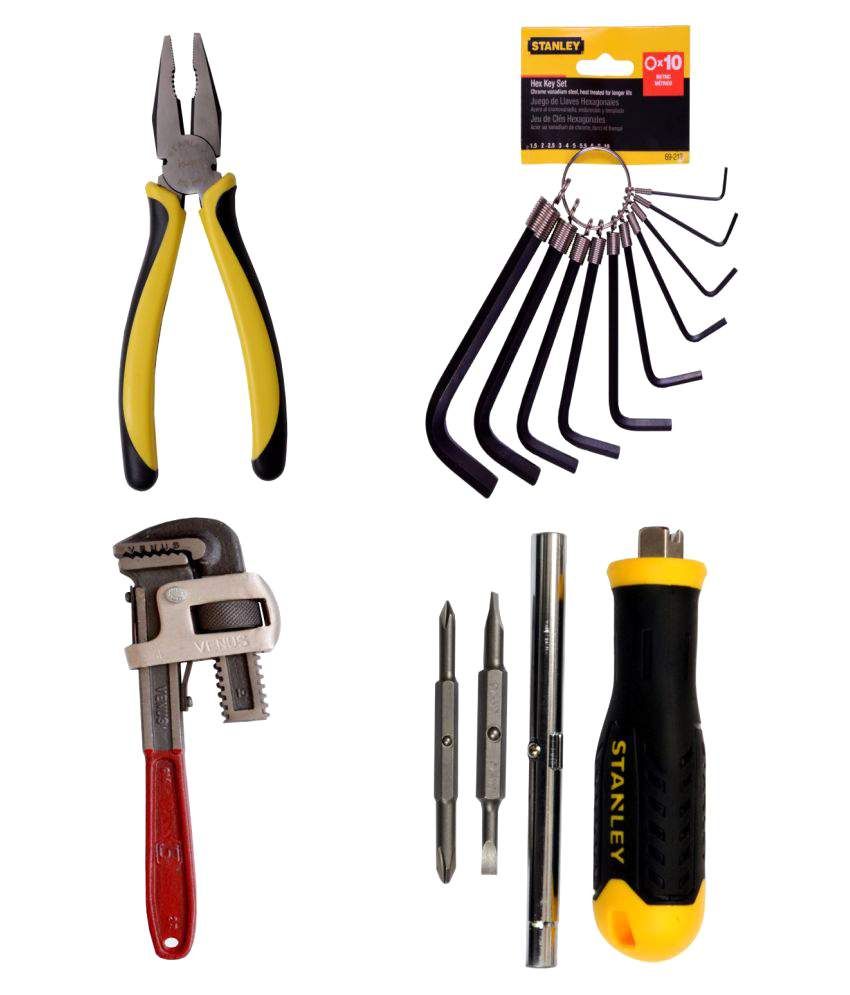 Stanley 4 Hand Tool Set Buy Stanley 4 Hand Tool Set Online at Low
