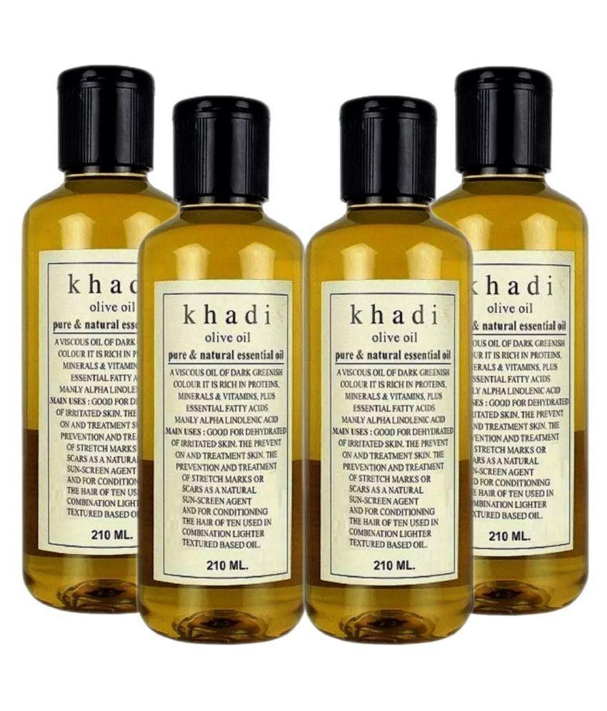     			Khadi Herbal Olive Hair Oil 210 ml Pack of 4