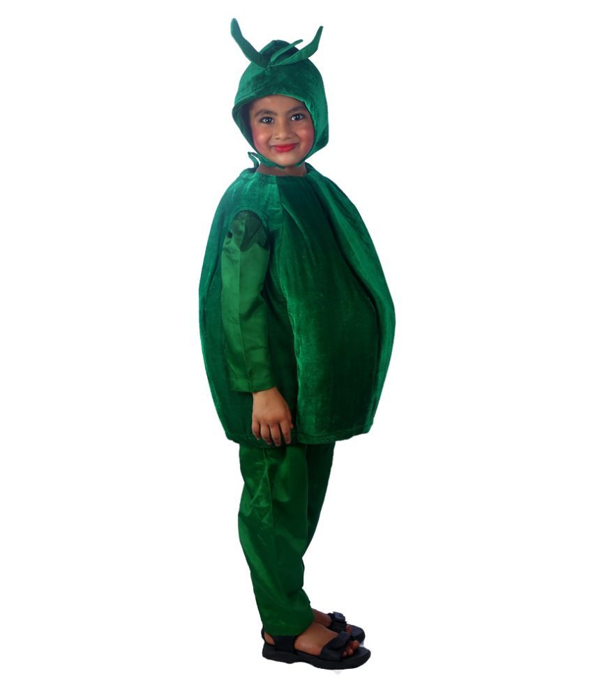 SBD Green Vegetable Capsicum Costume For Kids - Buy SBD Green Vegetable ...