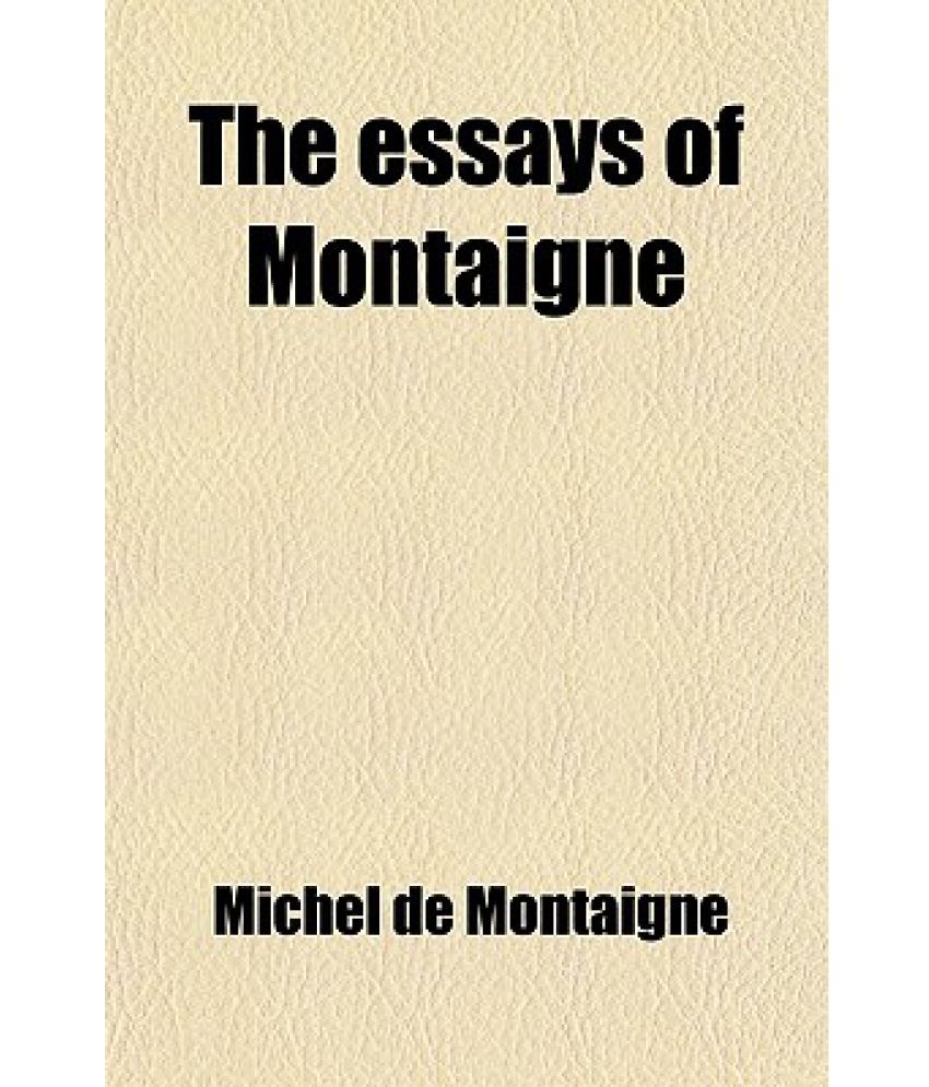 Buy montaigne essays