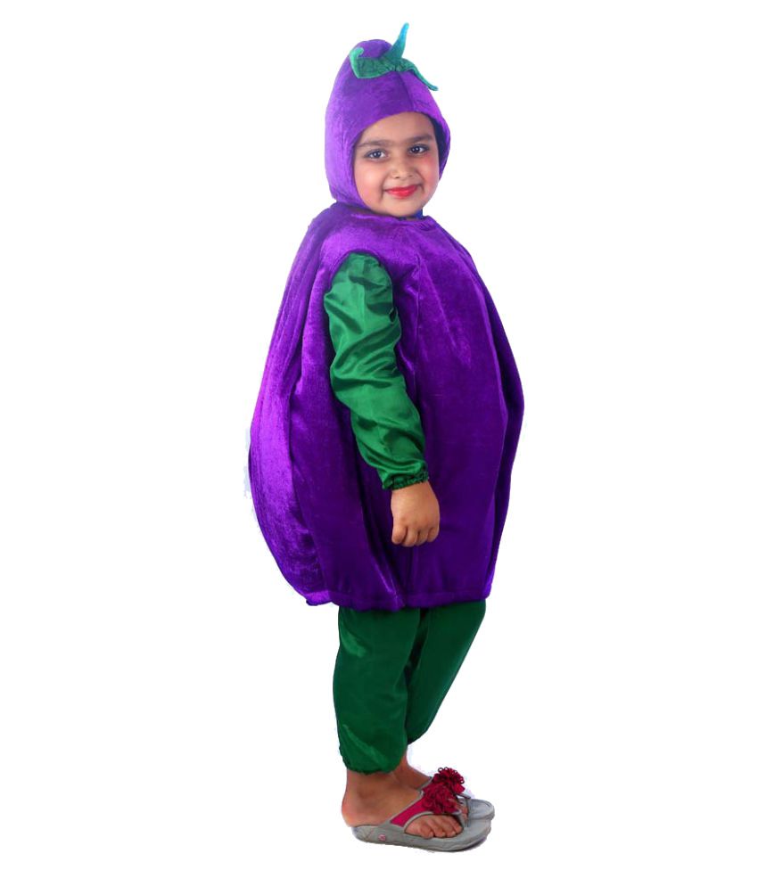 SBD Brinjal Vegetable Costume For Kids - Buy SBD Brinjal Vegetable ...