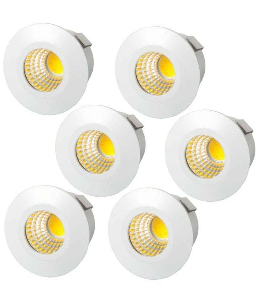     			Mazda Energy 1W 4inch and Under Ceiling Light Round - Pack of 6