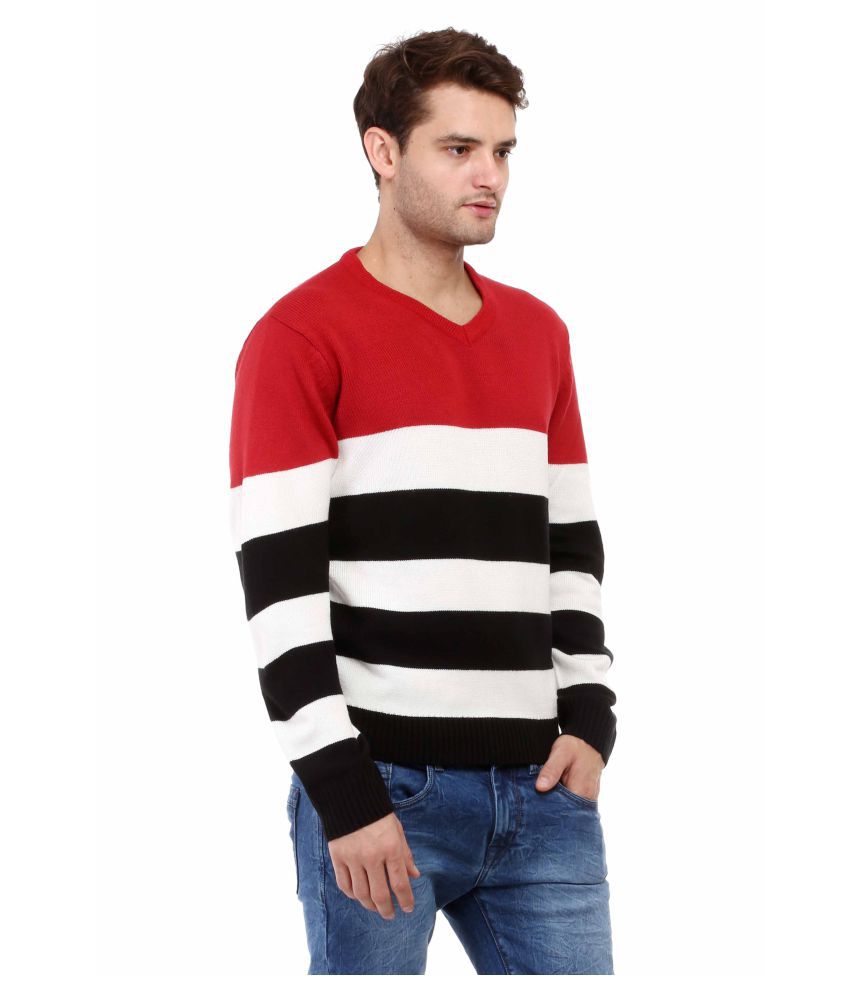 Red Tape Multi V Neck Sweater - Buy Red Tape Multi V Neck Sweater Online at Best Prices in India 