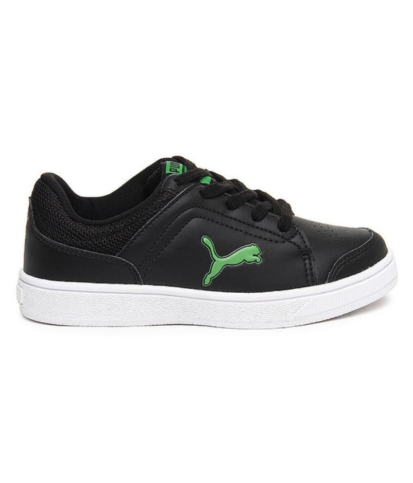 boys black puma shoes