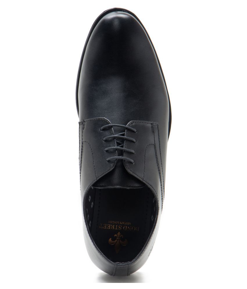 Black Derby Formal Shoes Price in India 
