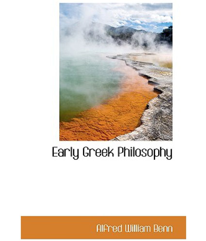 Early Greek Philosophy by Jonathan Barnes