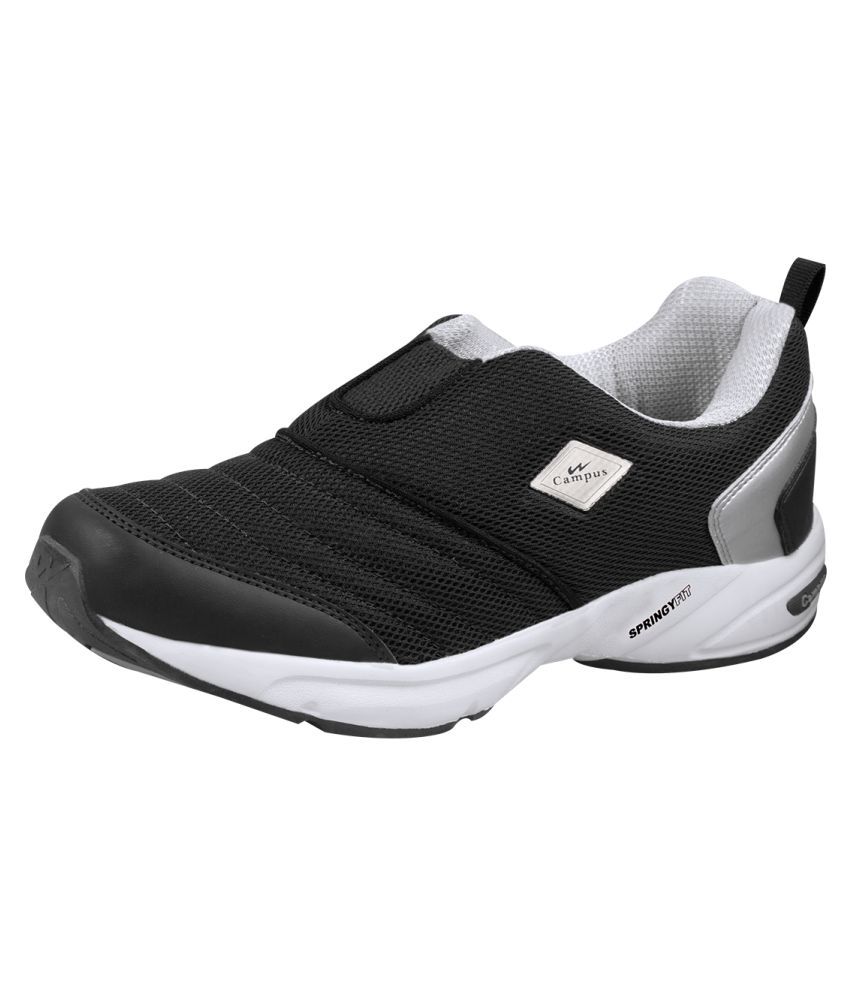 Campus MONTAYA Black Running Shoes - Buy Campus MONTAYA Black Running ...