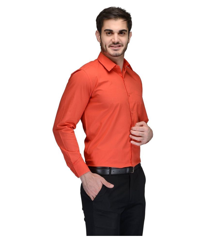 orange shirt formal