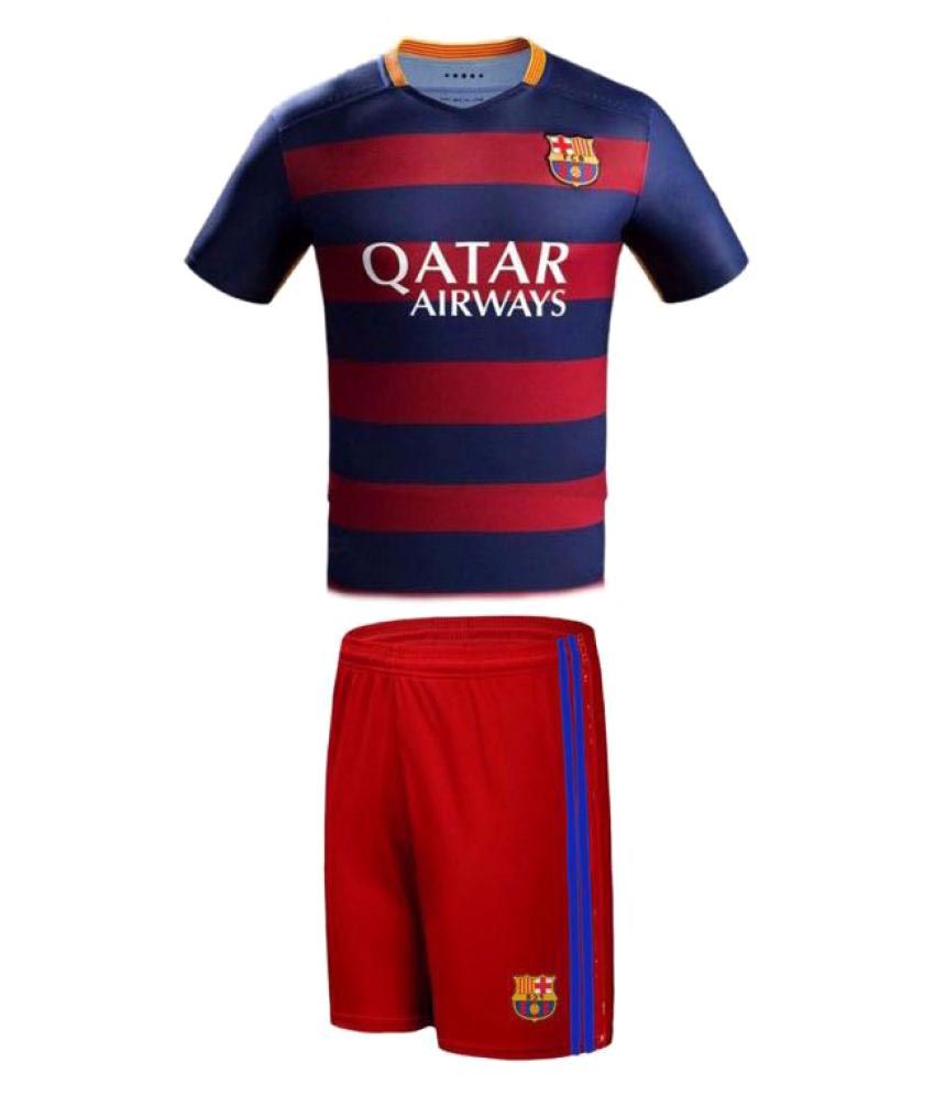 Barcelona Football Club Jersey with Shots Buy Online at Best Price on Snapdeal