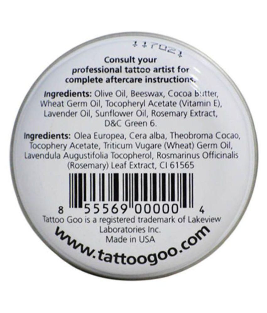 Tattoo Goo Original Ointment 21g + Get a Tattoo Healing / Cleansing Soap:  Buy Tattoo Goo Original Ointment 21g + Get a Tattoo Healing / Cleansing  Soap at Best Prices in India - Snapdeal