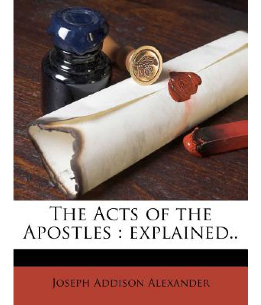 The Acts Of The Apostles Explained Buy The Acts Of The Apostles
