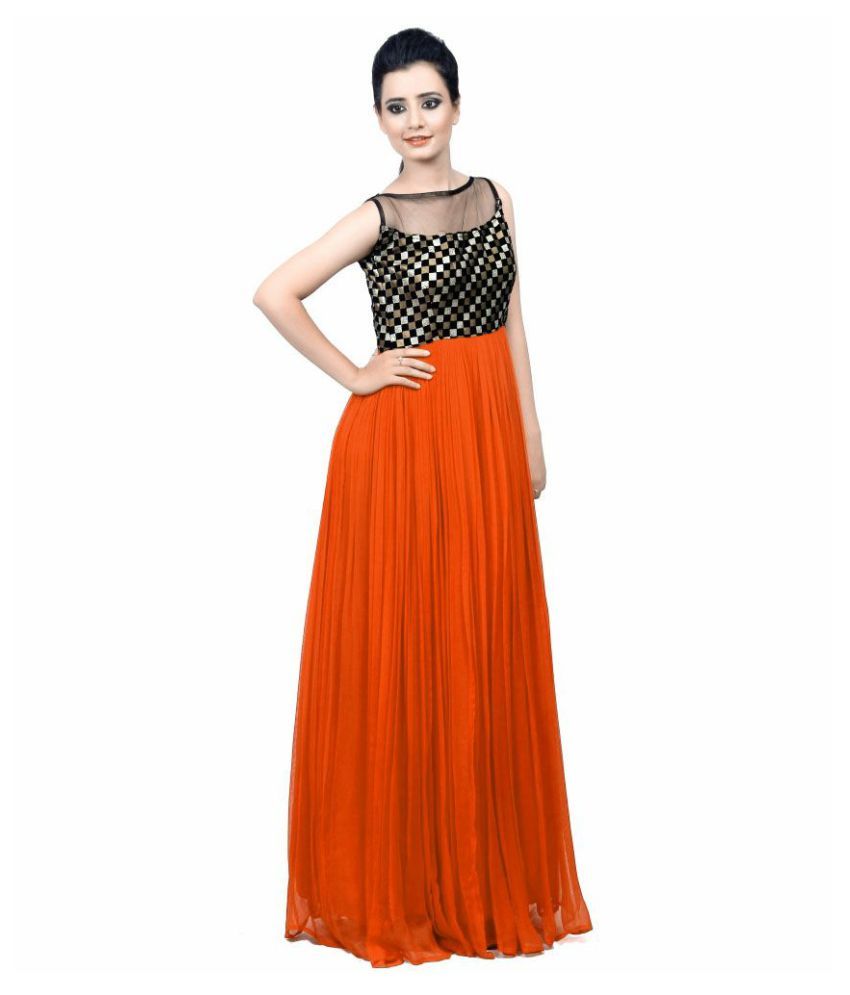 georgette gown online