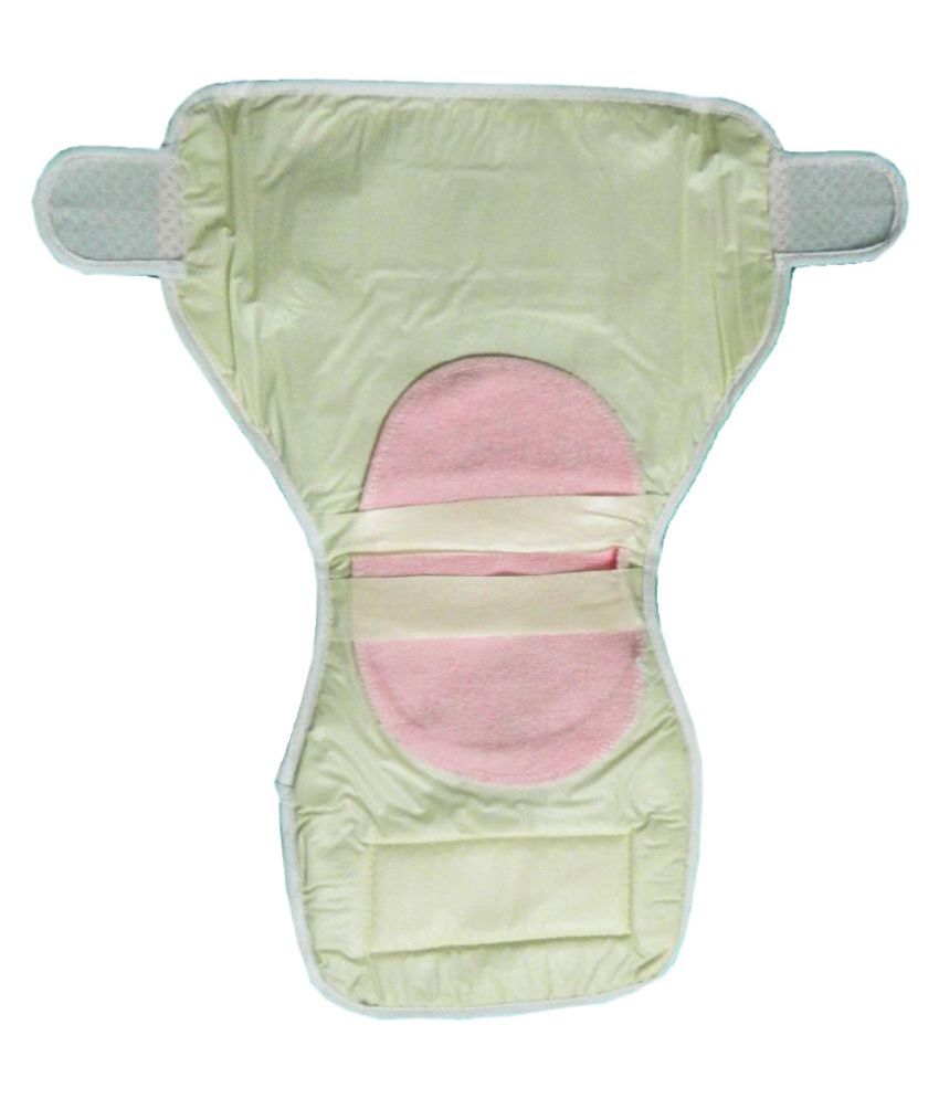 Crack4Deal Multicolour Velcro Diaper Reusable With Pad Set of 3 Buy