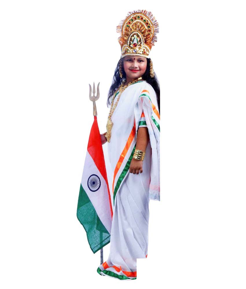 Image result for bharat mata saree