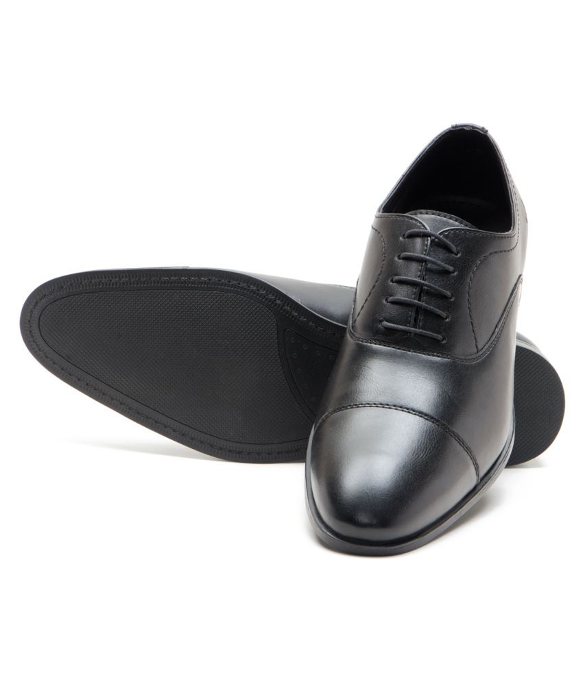 Bond Street By Red Tape Black Oxfords Formal Shoes Price in India Buy