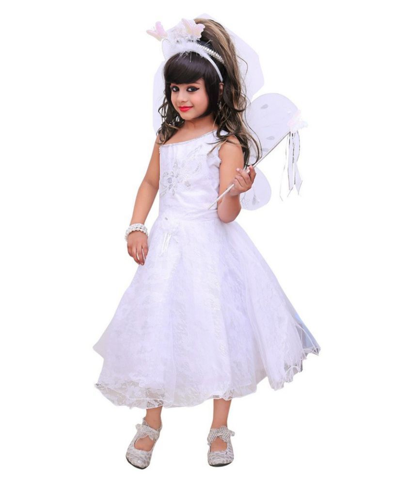 white frock net