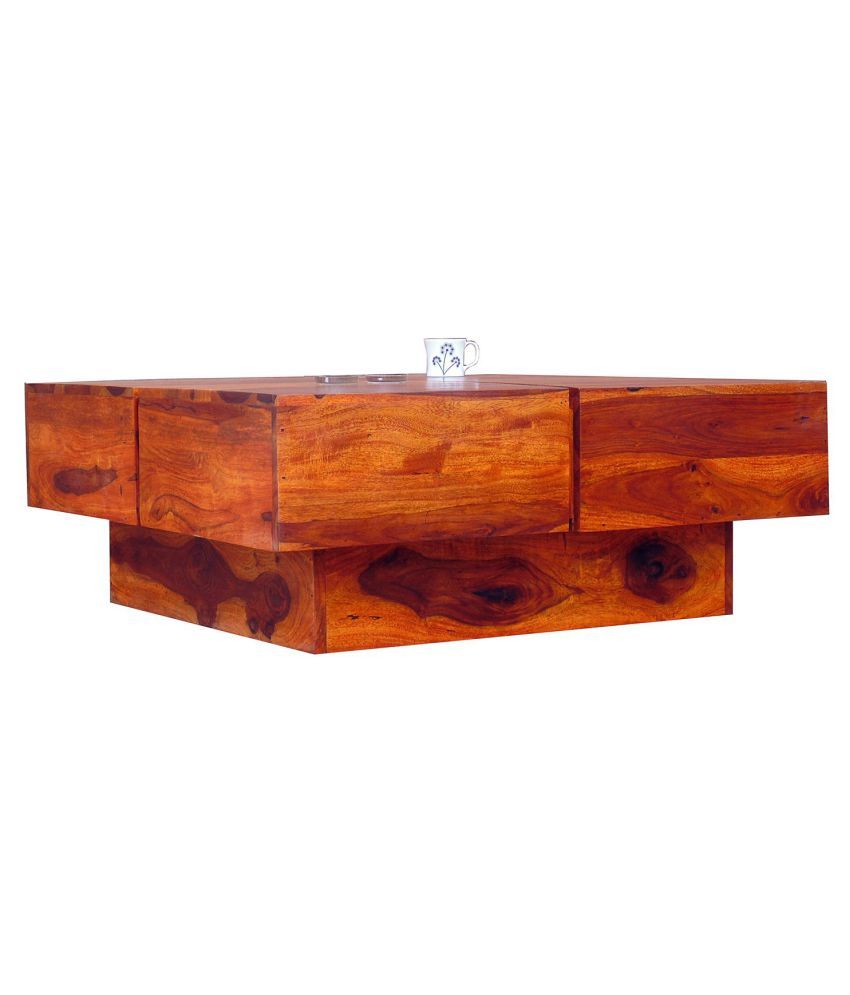 Ethnic India Art Solid Wood Coffee Table Ethnic India Art Solid Wood Coffee Table