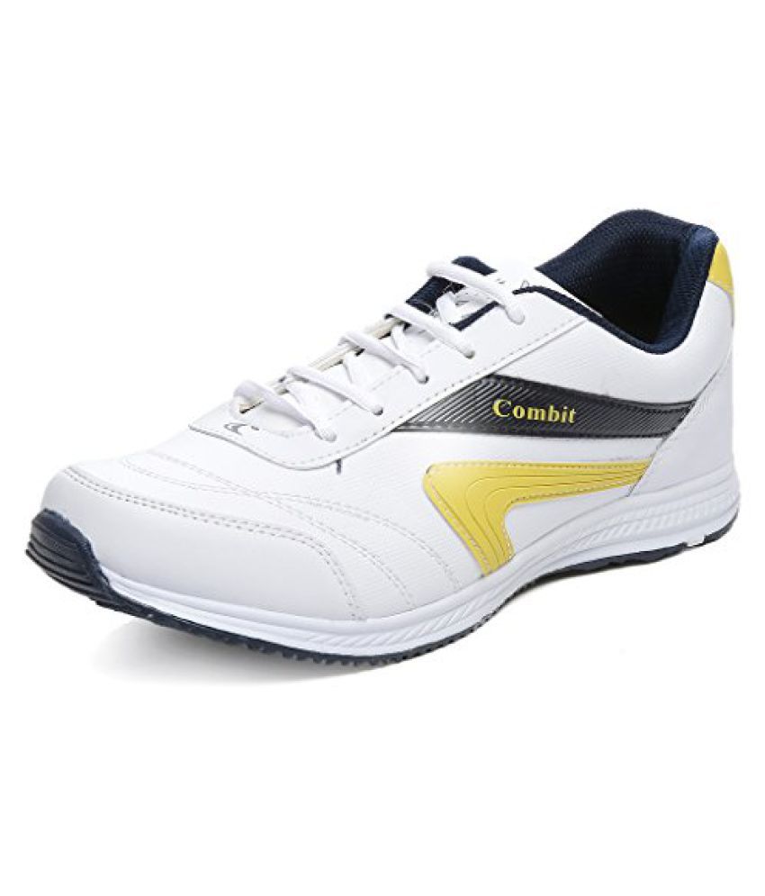 Buy Combit White and Blue Sport Shoes 