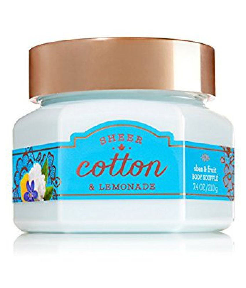 Bath & Body Works Shea & Fruit Souffle Sheer Cotton & Lemonade Day
