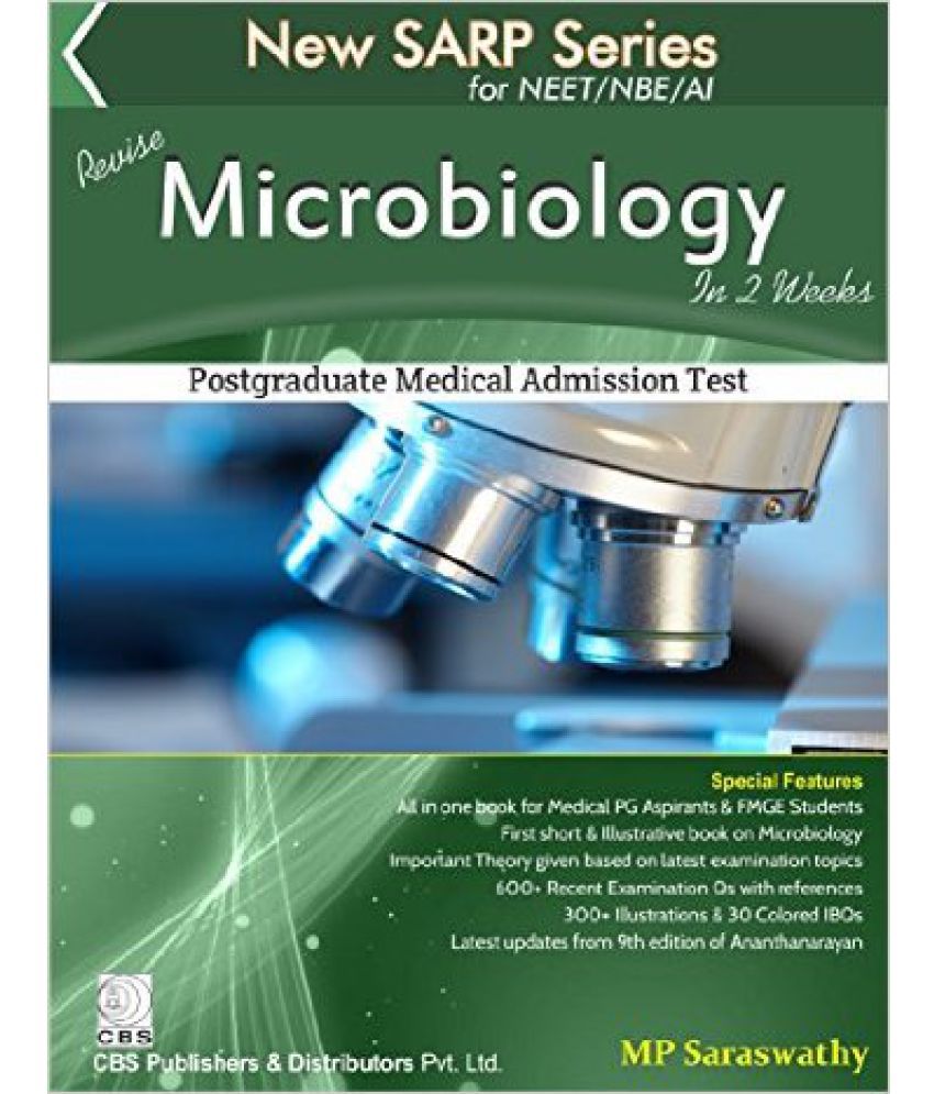 Revise Microbiology in 2 Weeks (New SARP Series for NEET/NBE/AI): Buy ...
