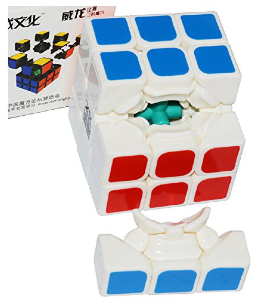 Yj Moyu Weilong 3x3x3 White Speed Cube Puzzle Buy Yj Moyu Weilong