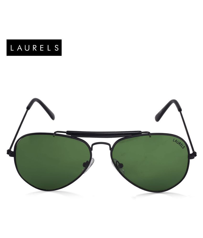 Laurels Green Pilot Sunglasses ( LSAvg040202 ) Buy Laurels