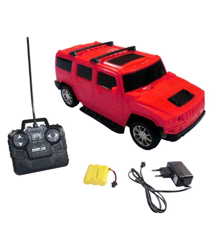 yellow hummer remote control car