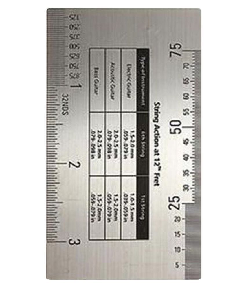 futaba guitar measuring ruler guitar accessories combo