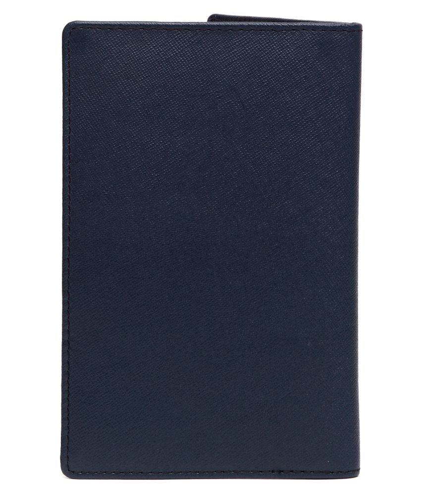 WildHorn Leather Blue Passport Holder - Buy WildHorn Leather Blue ...