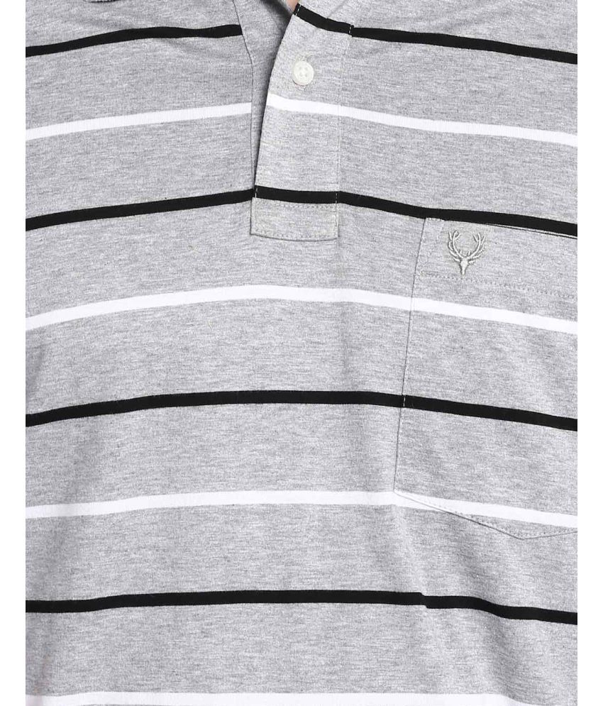 allen solly grey tshirt