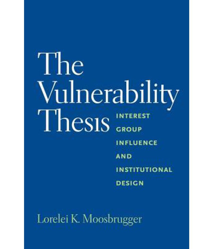 thesis statements about vulnerability