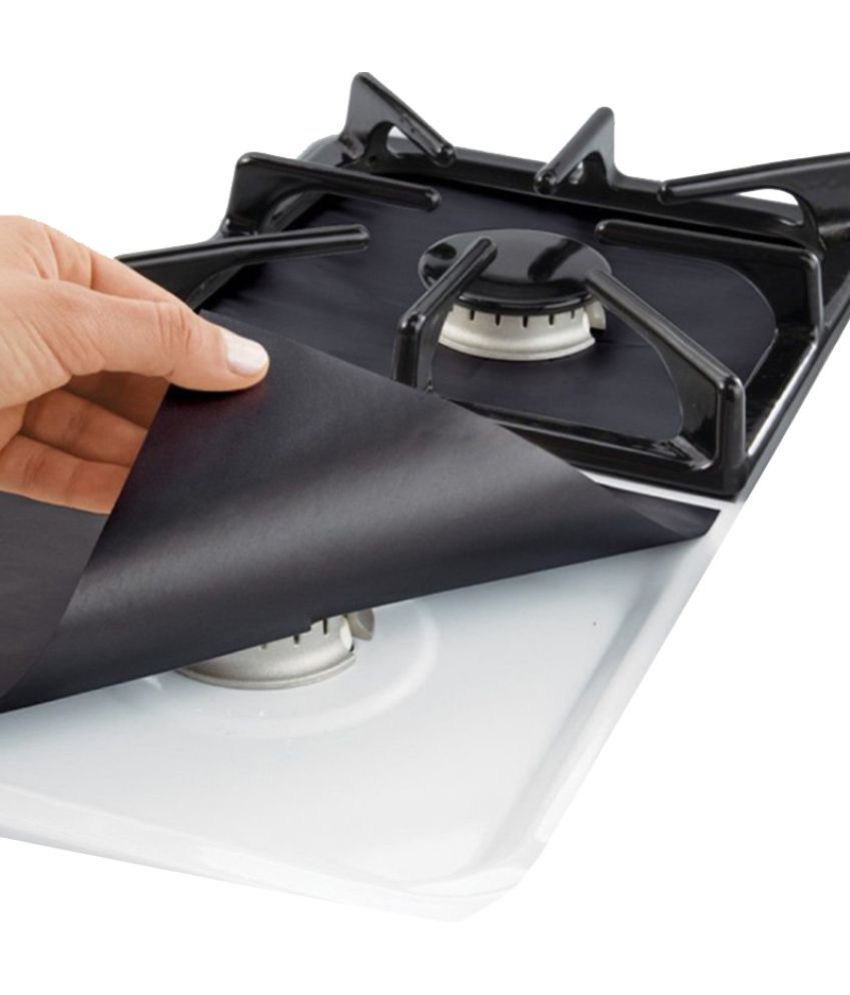 Futaba Reusable Stove top Protector Liner Black Pack of 2 Buy