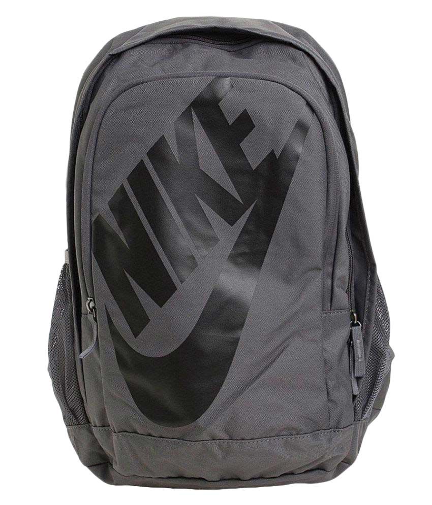 grey nike school bag