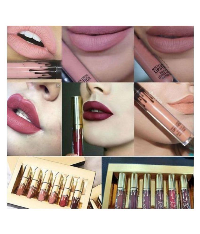 Kylie Birthday Edition Matte Liquid Lipsticks Set Of 6 Buy Kylie