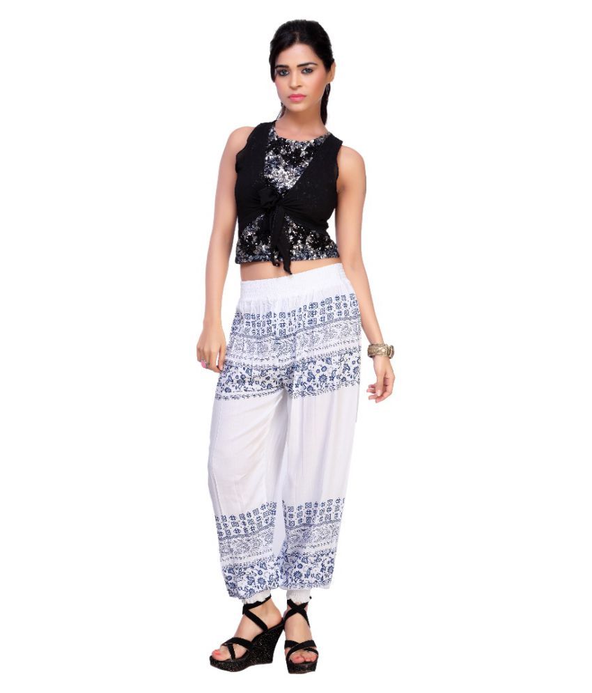 rayon harem pants